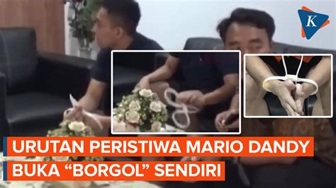 Video Polisi Beberkan Urutan Peristiwa Mario Dandy Lepas Pasang