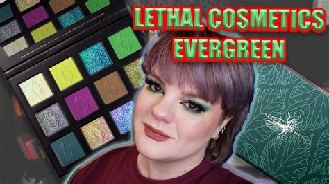 THIS JUST IN Lethal Cosmetics Evergreen Palette FIRST IMPRESSIONS