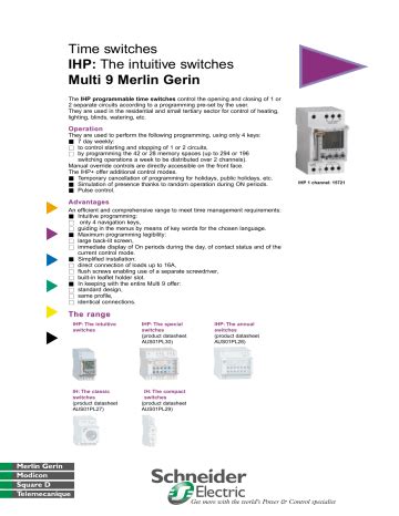 Merlin Gerin Ihp Multi Owner Manual Manualzz