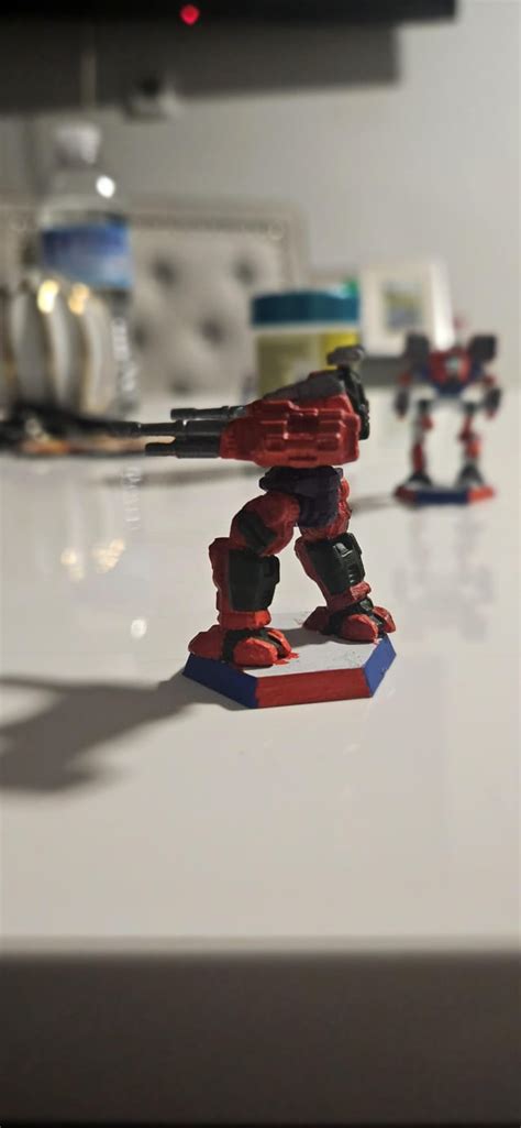 Painted my first mechs : r/battletech