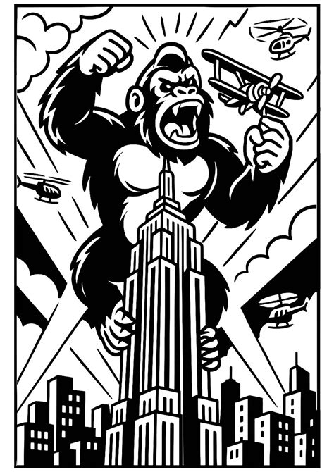 drawing of empire state building 9