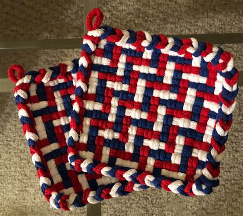 Pin By Heather Fenter On Potholder Patterns Potholder Loom Potholder