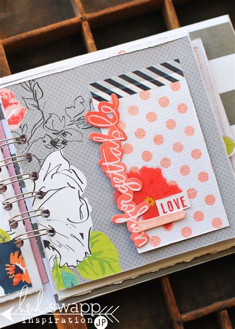 Inspiration Heidi Swapp Mini Albums Scrap Mini Albums Heidi Swapp