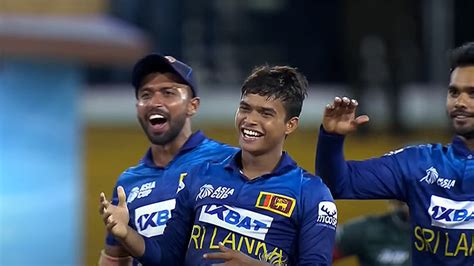 Sri Lanka Notches 13th Successive Odi Win To Beat Bangladesh In Asia Cup Super 4 Game Sri Lanka