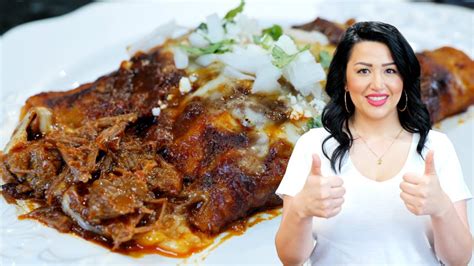 How To Make The Best Beef Birria Enchiladas Rojas Recipe Views On The