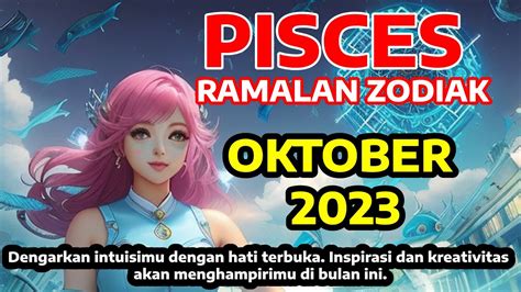 Ramalan Zodiak Bulan Oktober Pisces Bakalan Terima Rejeki Nomplok