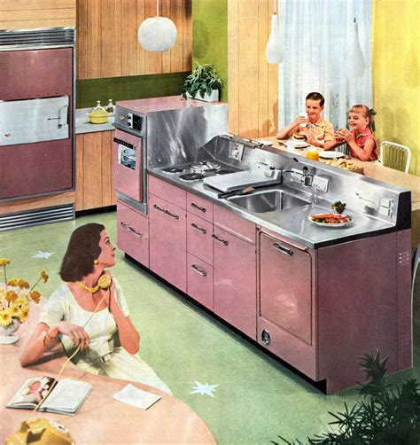 1950 S Retro Kitchen Decor Shelly Lighting