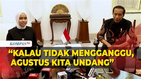 Video Presiden Jokowi Berniat Undang Putri Ariani Tampil Di Hut Ke Ri