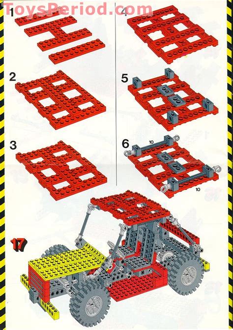 Lego Power Truck Instructions And Parts List