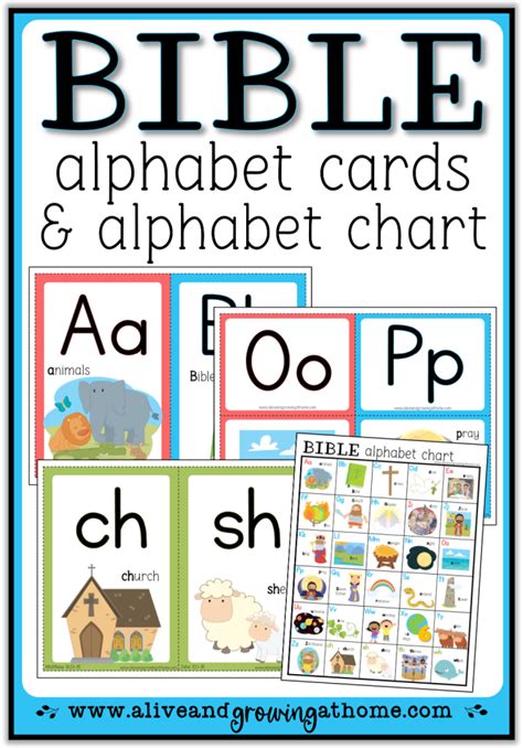 Bible Alphabet Cards And Chart Artofit