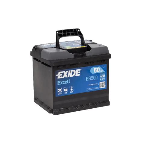 Battery Shop EXIDE EXCELL L1 EB500 12V 50Ah 450A