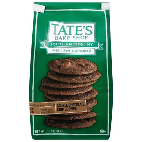 Tate's Bake Shop Double Chocolate Chip Cookies - Shop Cookies at H-E-B