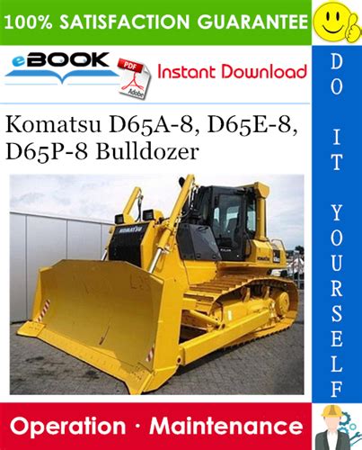 Komatsu D A D E D P Bulldozer Operation Maintenance Manual