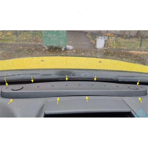 Дефлектор решетки обогрева (обдува) лобового стекла для Лада Ларгус FL ...