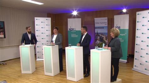 Ndr Mv Live Aus Rostock Ob Wahltalk Mit Kröger Und Ebert Ndr De Nachrichten Mecklenburg