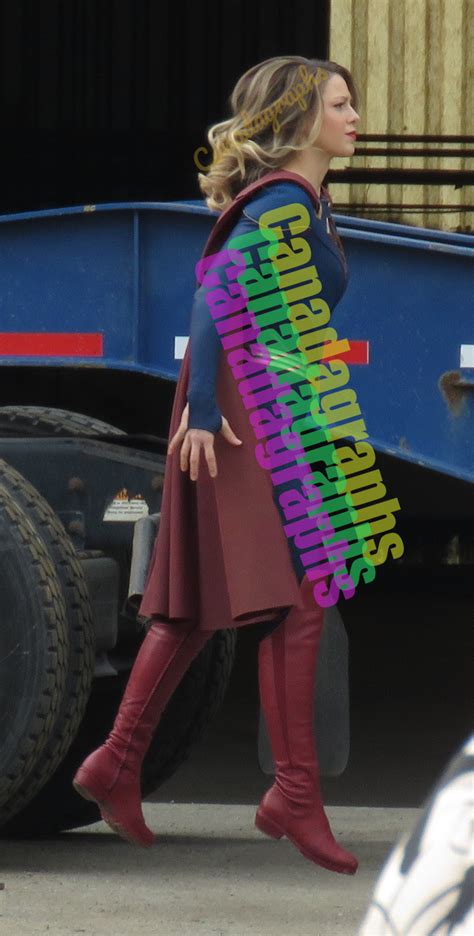 Supergirl on set behind the scene blogs - CANADAGRAPHS