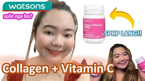 HONEST REVIEW OF TAKING NUTRABLISS BY WATSONS COLLAGEN VITAMIN C