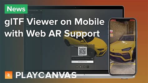 Gltf Viewer Arrives On Mobile With Web Ar Support Youtube