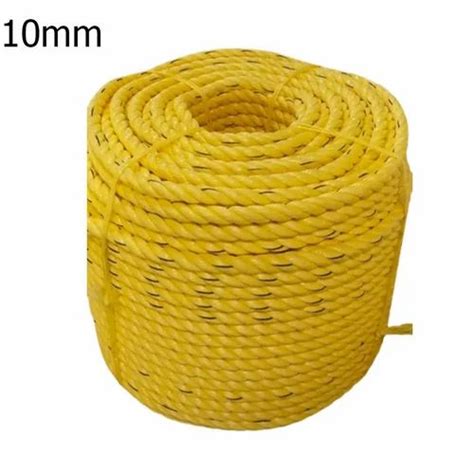 Yellow 10mm Nylon Polypropylene Rope For Rappelling At Rs 136 Kg In Latur