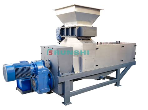 Food Waste Shredder Dewater Two In One Machine Potato Peel Dewatering