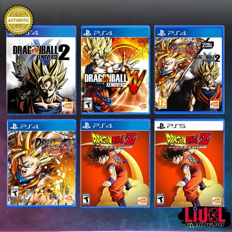 Dragon Ball Fighter Z Kakarot Xeno Verse Xv Playstation Ps Games