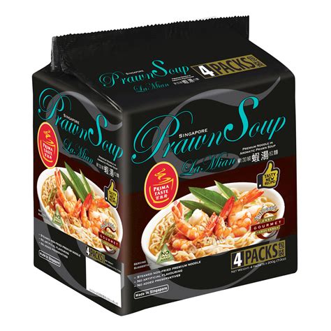 Prima Taste La Mian Premium Instant Noodles Prawn Soup Ntuc Fairprice