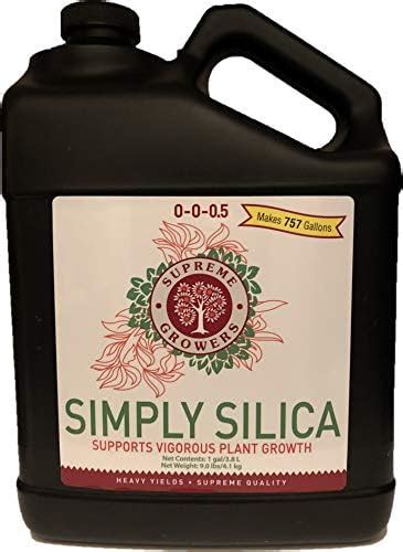 Simply Silica 32oz Concentrate By Supreme Growers Potassium Silicate Liquid Fertilizer Promotes