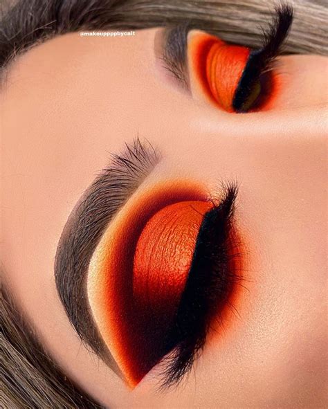 💕makeup By Cait💕 On Instagram “☄️ Blazin Comet ☄️ Hi Beauties Im Back With This Neon Orange