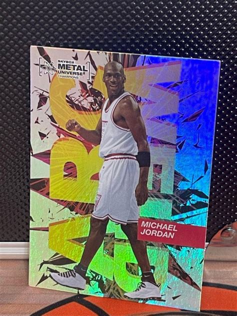 Skybox Metal Universe Champions Arc Weld Michael Jordan Aw