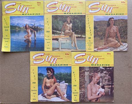 Adultstuffonly Rare Lot X Vintage Sun Magazine