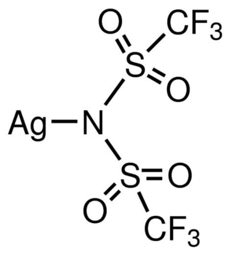 双三氟甲烷磺酰基酰亚胺银，silver Bistrifluoromethanesulfonylimide；97