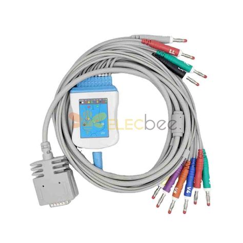 Pin One Piece Lead For Ekg Banana Ekg Cable Aha