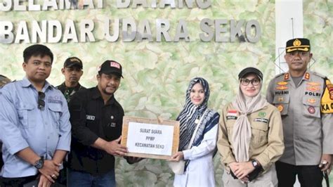 Indah Putri Indriani Kawal Distribusi Logistik Pemilu Hingga Kecamatan