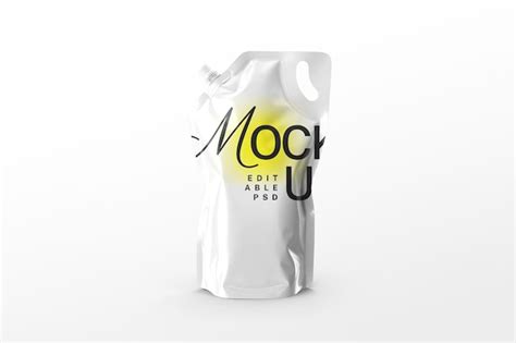 Premium Psd Editable Pouch Bag Mockup Template Psd Design