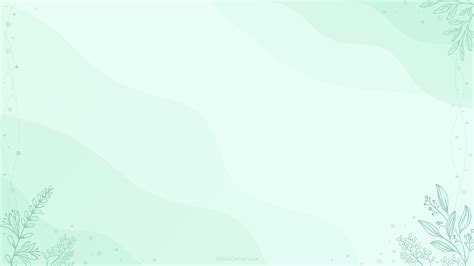 Pastel Green Shapes Free Ppt Background Slidescorner