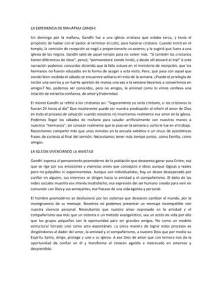 El Individualismo Posmoderno Y La Iglesia De Hoy PDF