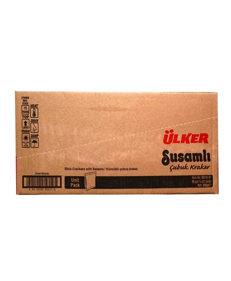 Ülker Çubuk Kraker 45 g Susamlı