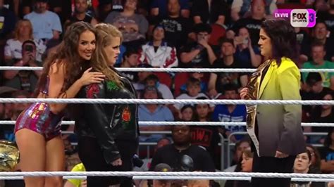 Chelsea Green Y Piper Niven Confronta Bayley Wwe Smackdown 7062024