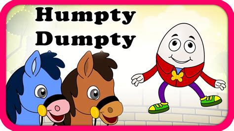 Humpty Dumpty Sat On A Wall Lyrical Video English Nursery Rhymes Full