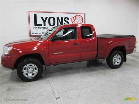 Impulse Red Pearl Toyota Tacoma Access Cab X Photo