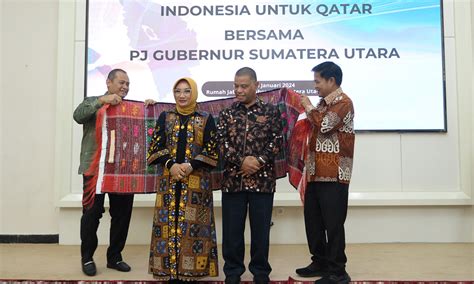 Terima Kunjungan Dubes Indonesia Untuk Qatar Pj Gubernur Sumut Optimis