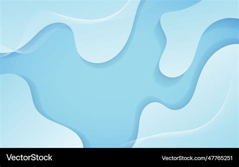 Abstract gradient blue and white template design Vector Image