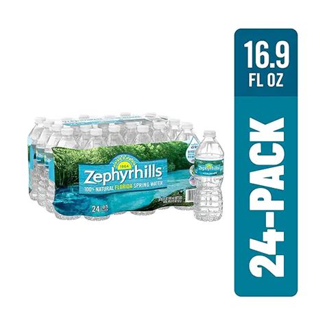 Brand 100% Natural Spring Water, 16.9-ounce plastic bottles (Pack of 24) at Whole Foods Market