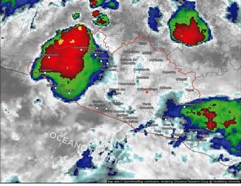 Continuarán las lluvias en Guerrero informa PC La Capital