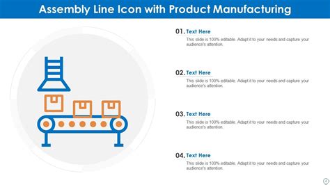 Assembly Line Icon Powerpoint Ppt Template Bundles Presentation