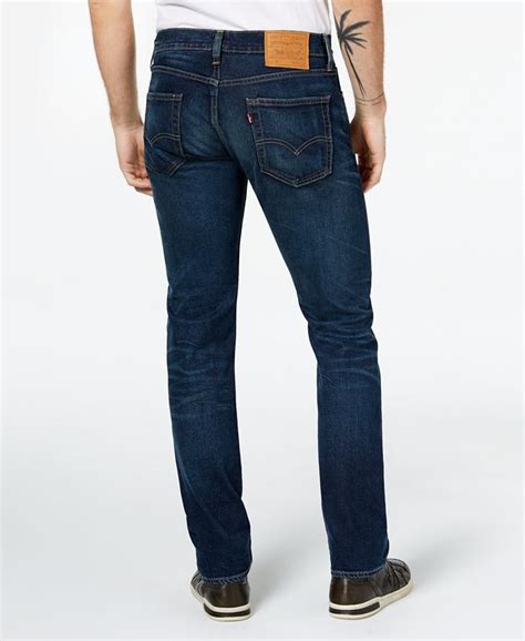 Levis Mens 511™ Slim Fit Stretch Jeans Macys