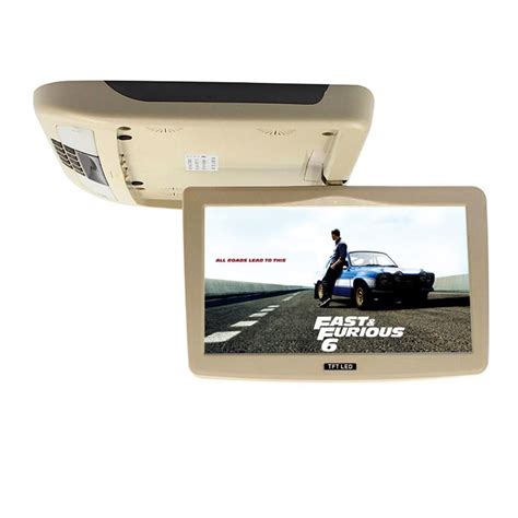 Inch Flip Down Tft Lcd Monitor Car Roof Mounted Monitor Car