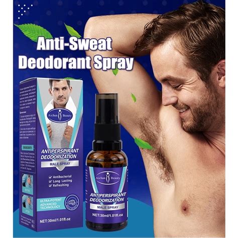 Spray Deodorant Ketiak Basah Anti Sweat Armpit Odor Ketiak Berbau Men