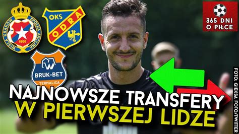 NAJNOWSZE TRANSFERY w 1 LIDZE WZMOCNIENIA WISŁY KRAKÓW ODRA OPOLE