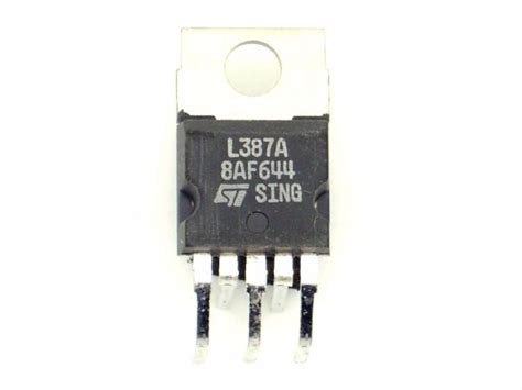 1x IC ST L387A 5 V-/0 5 A (Spannungsregler L 387 A L387 A L 387A)K166 ...